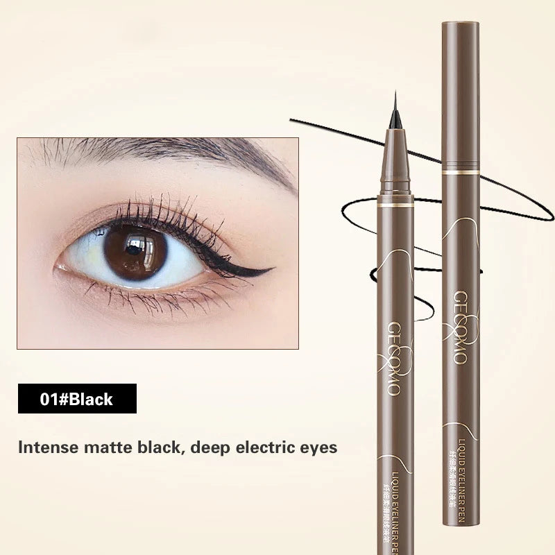 Long-Lasting Matte Liquid Eyeliner — Waterproof, Quick-Dry, 7 Shades