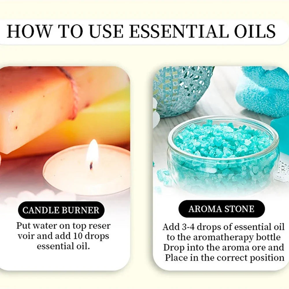 Essential Oil 10 ml – Diffuser, Candle, Spray, Air Freshener, Perfumes