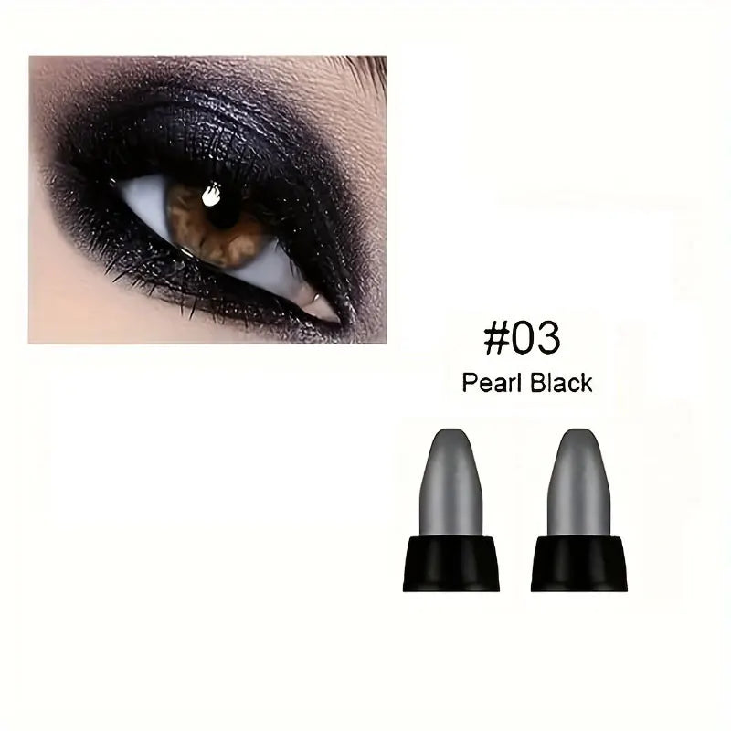 Eyeliner Perlé Waterproof 16 Couleurs — Longue Tenue & Anti-Bavure