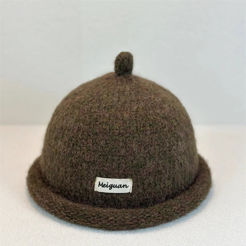Tuque en maille à revers pour femme