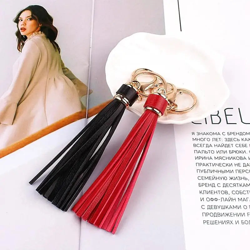 Women's Tassel Pendant Keychain – Luxury Bag Accessory
