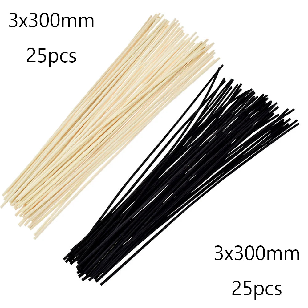 Reed Diffuser Sticks – Natural Rattan, Flameless, DIY Aromatherapy