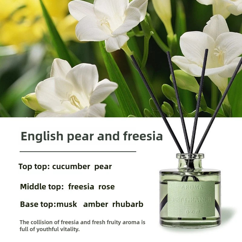 Huile Parfumée, Désodorisant Maison Diffuseur 50 ml – Bâtonnets Inclus