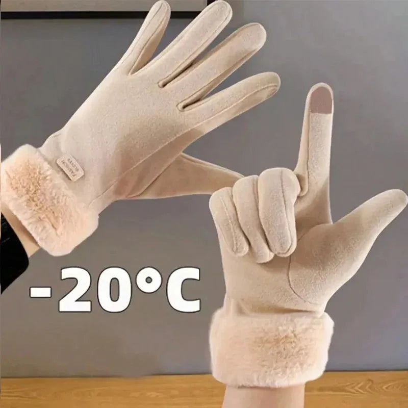 Gants doublés pour femme