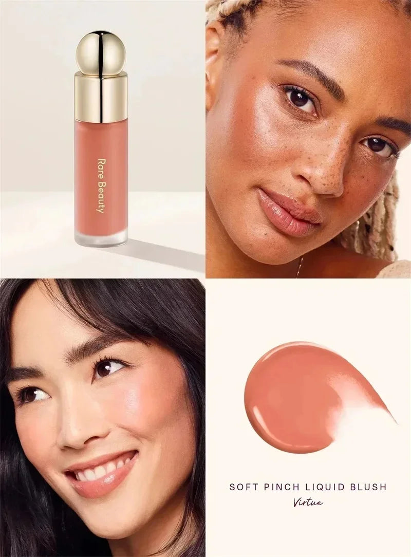 Liquid Blush & Pressed Blush – Portable, Waterproof, Moisturizing, 16 Shades