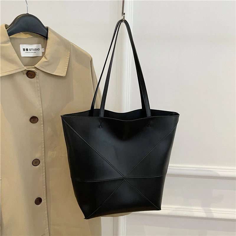 Sac Fourre-Tout Grande Capacité pour Femme - Style Épuré