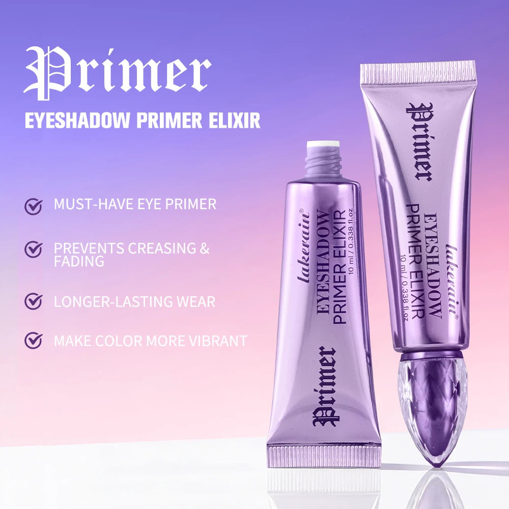 Primer Yeux Translucide – Anti-Plis, Waterproof, Longue Tenue, Couleurs Vibrantes