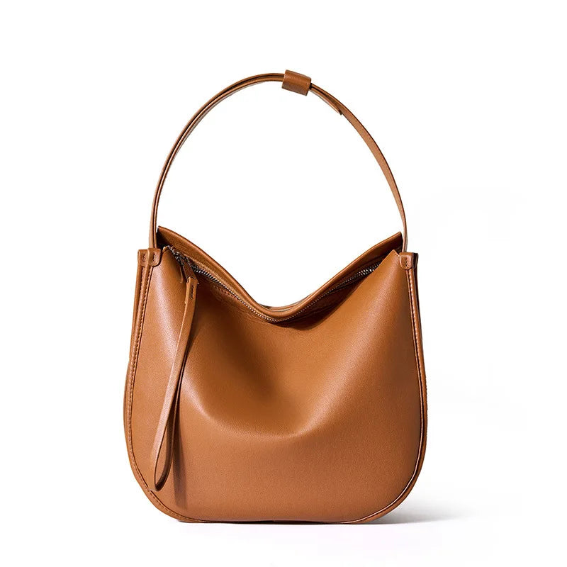 Genuine Leather Women's Handbag - Large Capacity - Luxury Shoulder Bag 2522