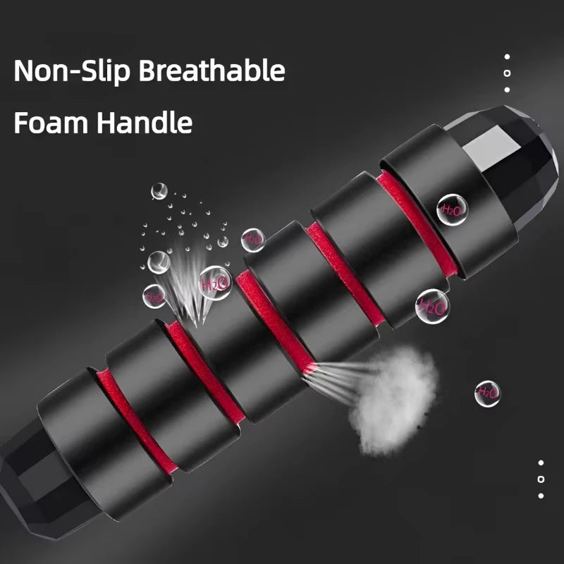Corde à Sauter avec Roulements à Billes GOT-TOG – Câble Acier, Vitesse & Endurance, Unisexe