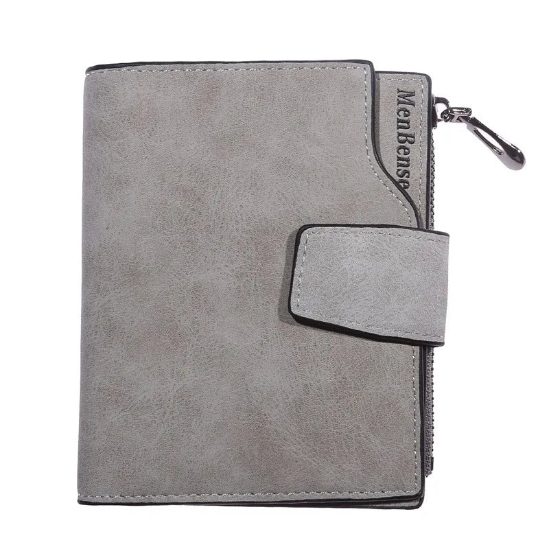 Women's long PU leather wallet - Large capacity with card slots and coin purse