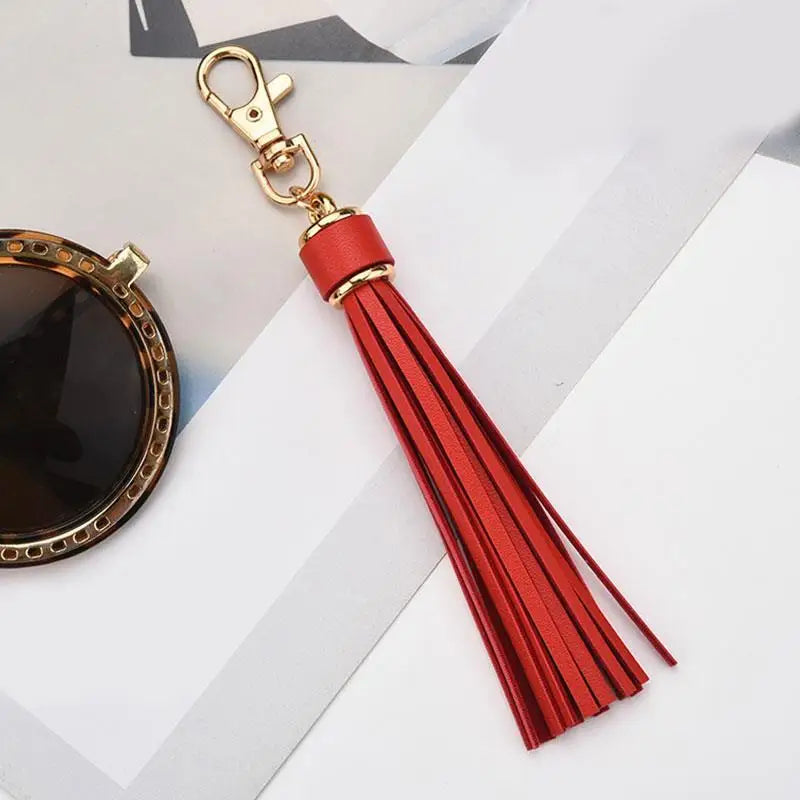 Women's Tassel Pendant Keychain – Luxury Bag Accessory