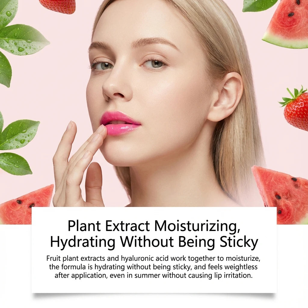 Tinted Plumping Lip Gloss – Moisturizing, Anti-Chapping, Smoothes Fine Lines | 7 Shades